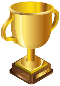 3D Golden Cup Png Image