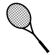 badminton bat PNG