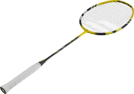 badminton white handled bat png image