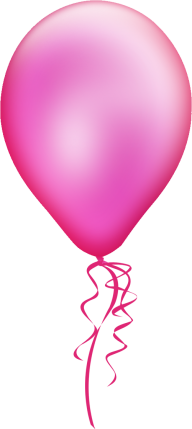 Balloon Png in Pink Color