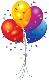 Balloon With Papers Flying Png
