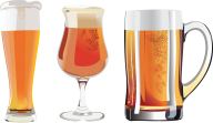 beer on 3 type  glass free png download