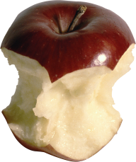 Bitten Apple Png