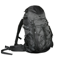 black fancy backpack free png download