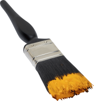 black handle yellow brush free png download