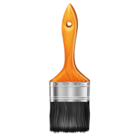 black yellow handel brush free png download
