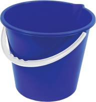 BLUE BUCKET FREE PNG DOWNLOAD