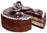 choco piece cake free png download