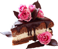 choco rose cake free png download