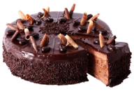 choco slice cake free png download