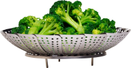 cuted on plate green broccoil free png download