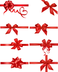 diferent types red ribbon free png download