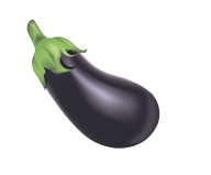 Eggplant Clipart Image