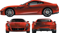 Ferrari all view png image download