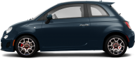 Fiat Blue Png Image Side view