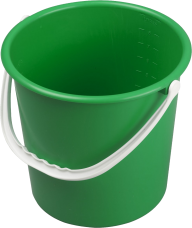 GREEN BUCKET FREE PNG DOWNLOAD