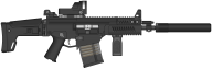 hd assault rifle free png