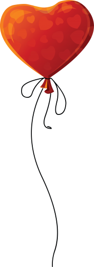 Heartin Shape Red Color Balloon