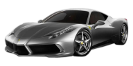 Metallic Grey Ferrari Png Image