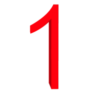 Number 1 PNG Free Download 12