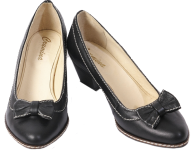 pair black small heelshoe free png download