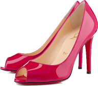 pink fancy heelshoe free clip art png download