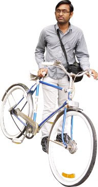 post boy bicycle free png image download