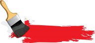 red brush free clipart download