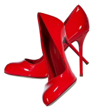 red classic heelshoe free png download