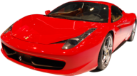 Red Ferrari Png