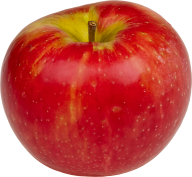 Red Round Apple Png Free Download