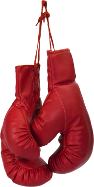 red set boxing gloves free png download
