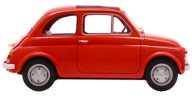 Red Sketched Fiat