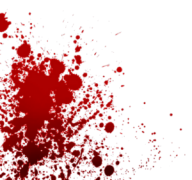 red sparyed blood free png download