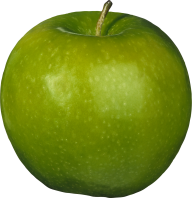 Round Green Apple Png