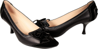 singel pair black heelshoe free png download
