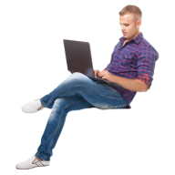 Sitting Man PNG Free Download 33