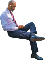 Sitting Man PNG Free Download 9