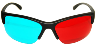 sunglasses blue and red