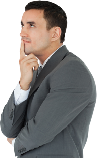 Thinking Man PNG Free Download 15