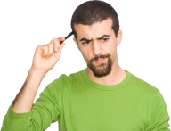 Thinking Man PNG Free Download 22