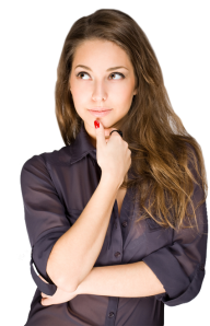 Thinking Woman PNG Free Download 13