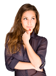 Thinking Woman PNG Free Download 16