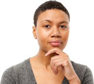 Thinking Woman PNG Free Download 19