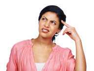 Thinking Woman PNG Free Download 20