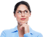 Thinking Woman PNG Free Download 4