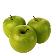 Three Green Apples Png