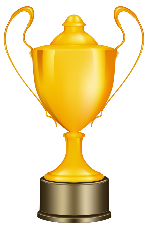 3D Golden Cup Png Trophy