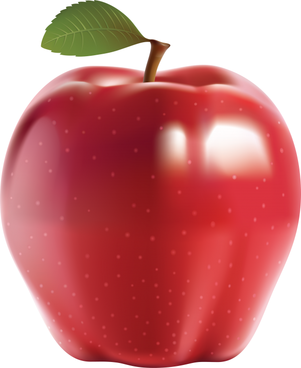 3D Reddish Apple