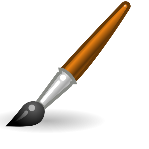 art brush free clipart download